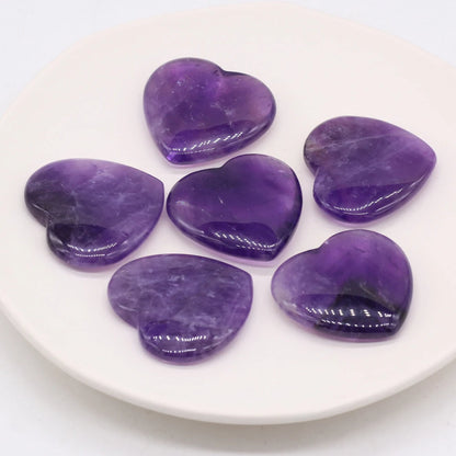 Crystal Tumbled Heart For Love - MysticPavilion