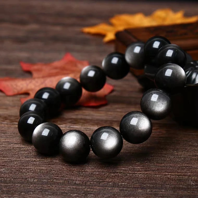 Obsidian Bracelet For Health, Protection & Knowledge - MysticPavilion