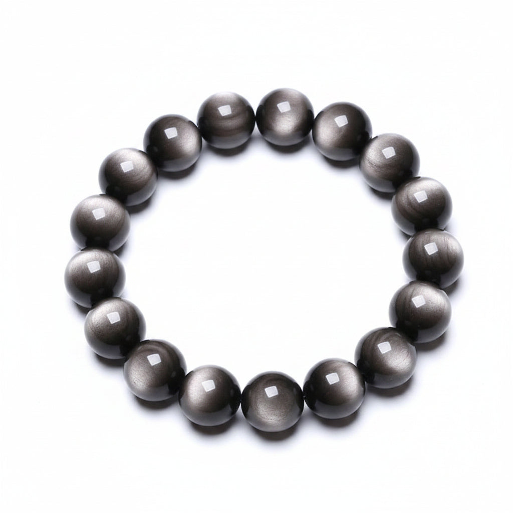 Obsidian Bracelet For Health, Protection & Knowledge - MysticPavilion