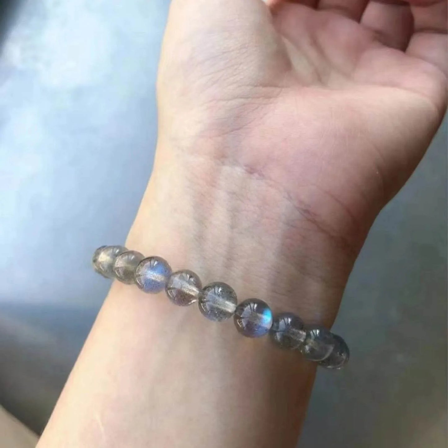 Grey Crystal Bracelet For Healing - MysticPavilion