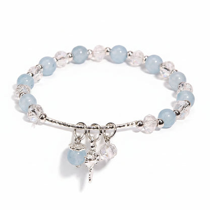 Blue Crystal Bracelet For Love, Healing & Companion - MysticPavilion