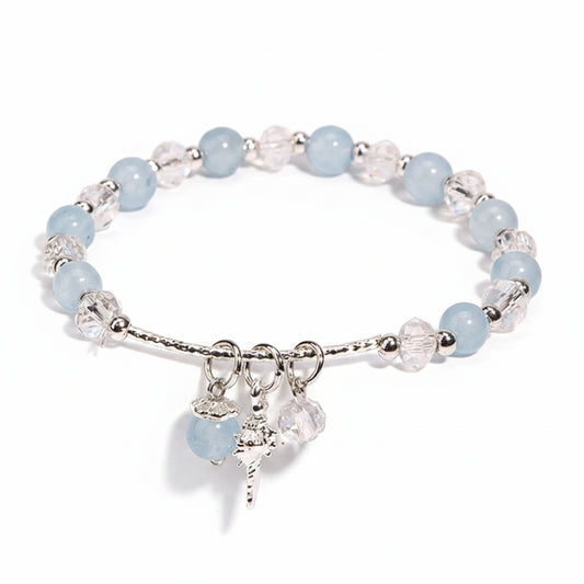 Blue Crystal Bracelet For Love, Healing & Companion - MysticPavilion