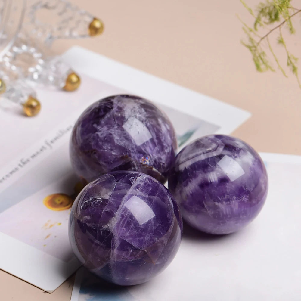 Amethyst Crystal Ball For Healing - MysticPavilion