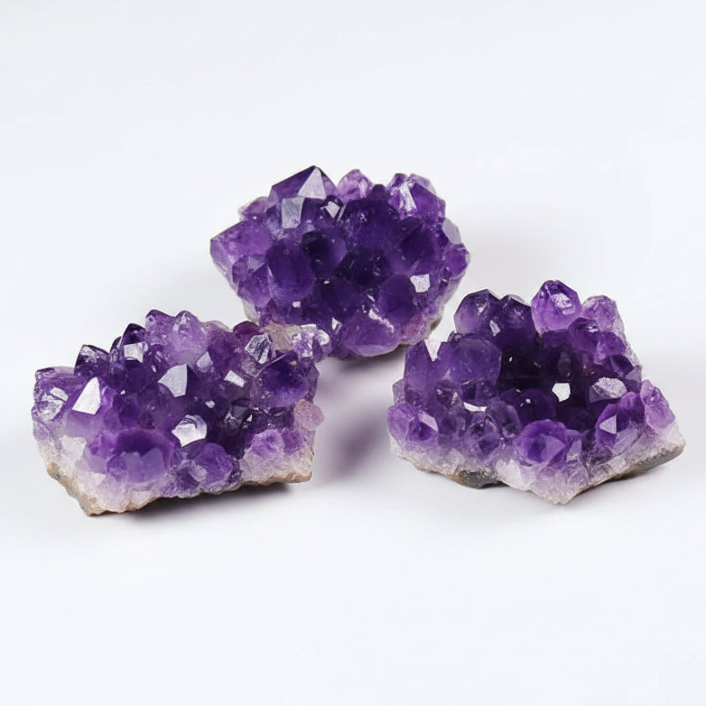 Raw Amethyst Crystal Cluster For Healing - MysticPavilion