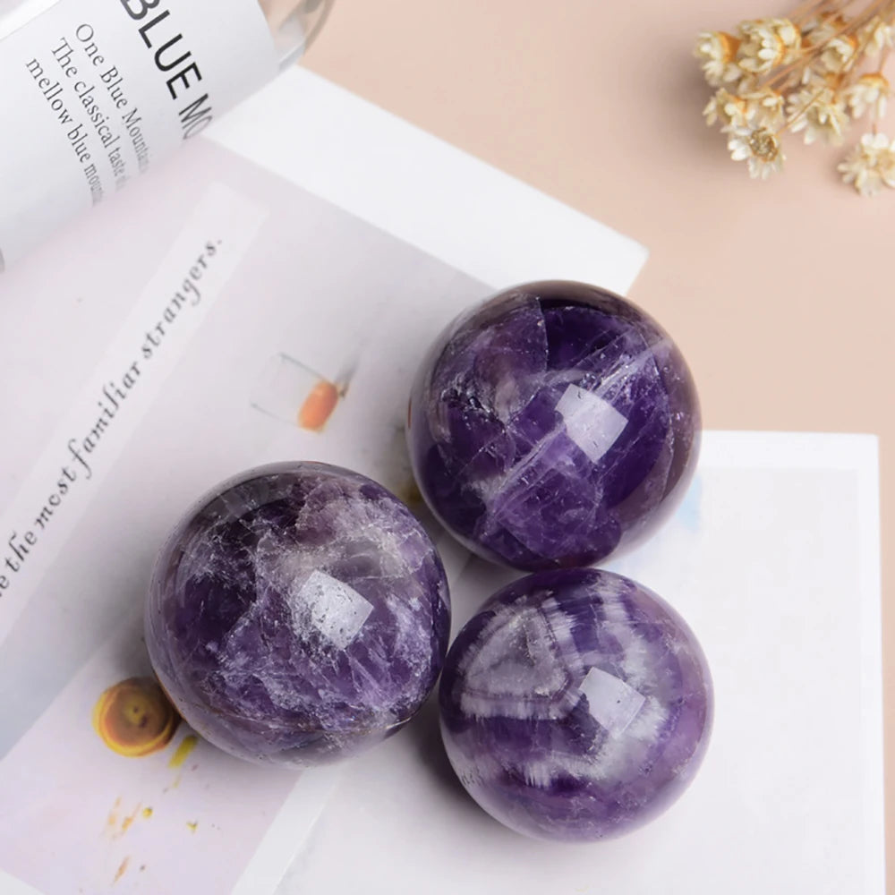 Amethyst Crystal Ball For Healing - MysticPavilion