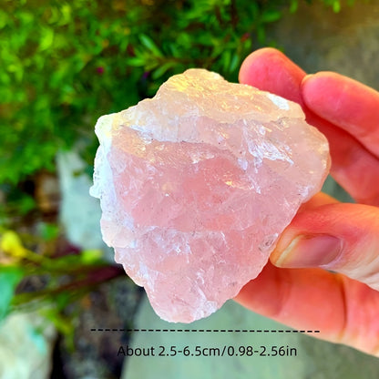 100g Natural Rose Quartz Rough Stone for Love & Energy